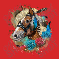 Haflinger Horse Floral Trucker Cap | Artistshot