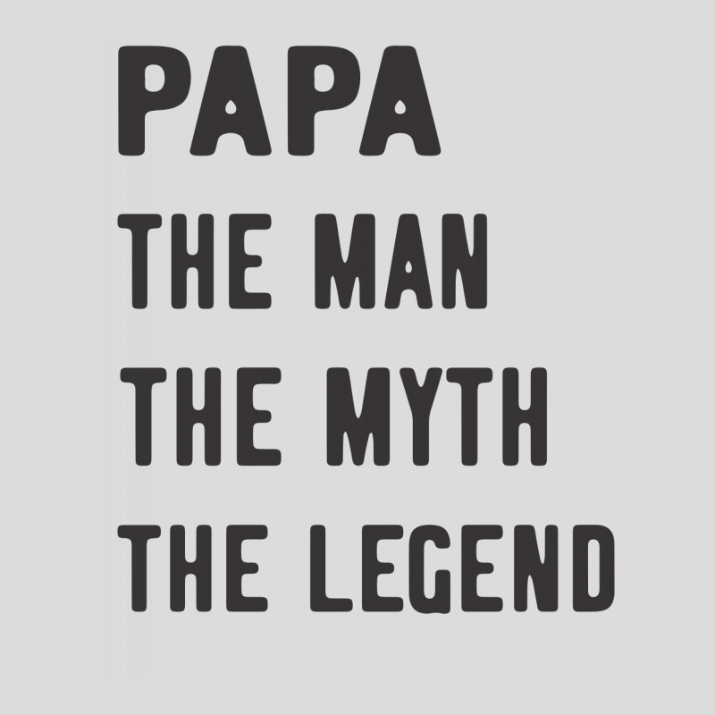 Papa The Man The Myth The Legend Men's Polo Shirt | Artistshot