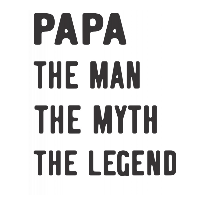 Papa The Man The Myth The Legend Men's T-shirt Pajama Set | Artistshot