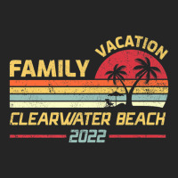 Family Vacation 2022 Vintage Retro Florida Clearwater Beach Premium Unisex Hoodie | Artistshot