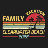 Family Vacation 2022 Vintage Retro Florida Clearwater Beach Premium Classic T-shirt | Artistshot