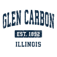 Glen Carbon Illinois Il Vintage Athletic Sports Design T Shirt Mart Paper Bag -13 X 7 X 17 | Artistshot