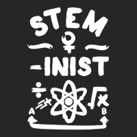 Steminist Stem Women In Science Feminism Ladies Fitted T-shirt | Artistshot