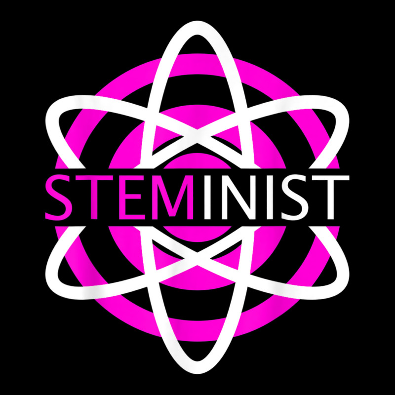 Steminist Women In Science Stem Atom V-neck Tee | Artistshot