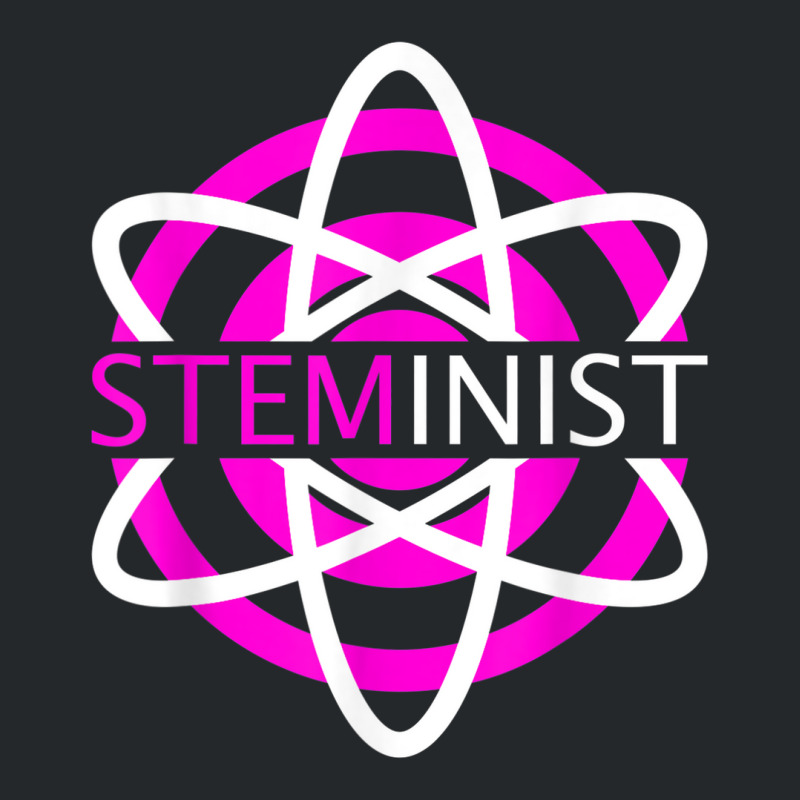 Steminist Women In Science Stem Atom Crewneck Sweatshirt | Artistshot