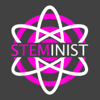 Steminist Women In Science Stem Atom Vintage T-shirt | Artistshot