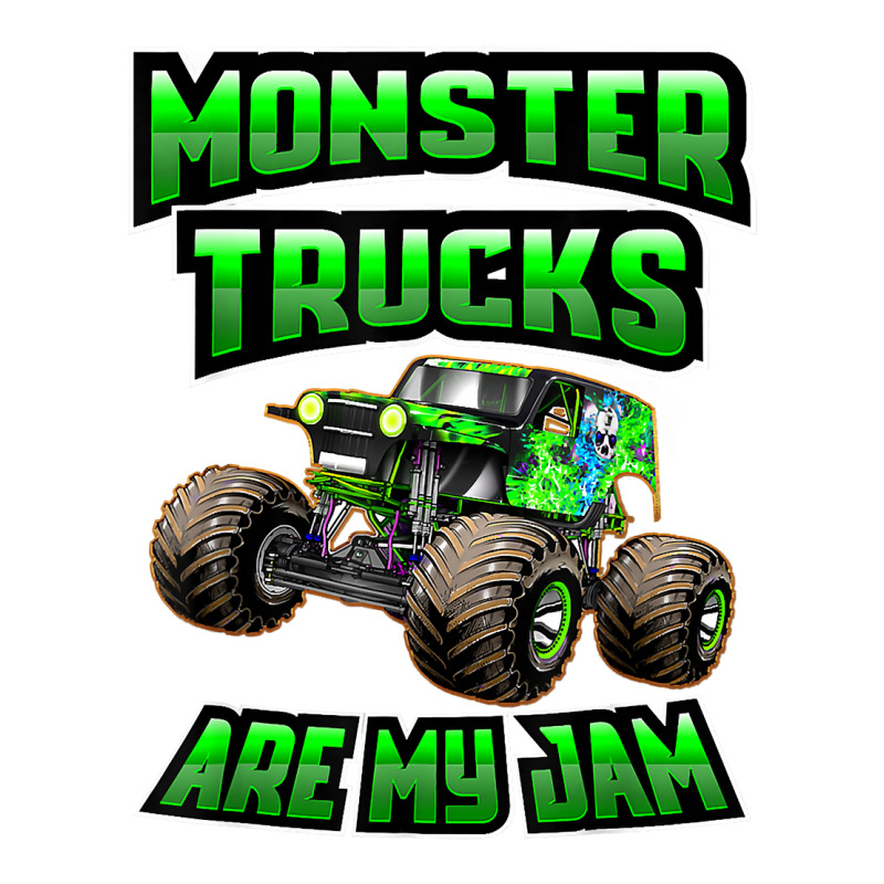 Vintage Monster Truck Are My Jam, Truck Boys Birthday Vogue Paper Bag ...