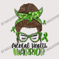 Messy Bun Mental Health Warrior Pocket T-shirt | Artistshot