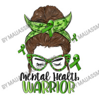 Messy Bun Mental Health Warrior 3/4 Sleeve Shirt | Artistshot