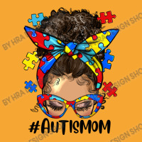 Afro Messy Bun Light Skin Autism Mom Basic T-shirt | Artistshot