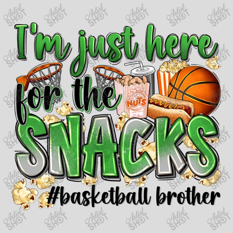 I'm Just Here For The Snacks #basketball Brother Men's Polo Shirt | Artistshot