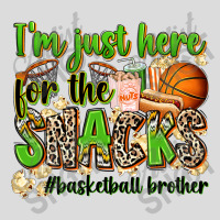 Im Just Here For The Snacks Basketball Brother Men's Polo Shirt | Artistshot