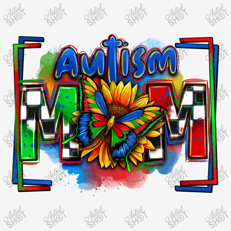 Autism Mom Checkered Flag Classic T-shirt | Artistshot