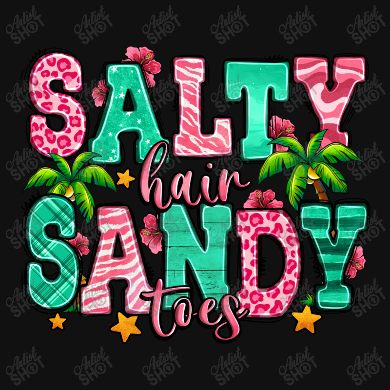 Salty Hair Sandy Toes Throw Pillow | Artistshot