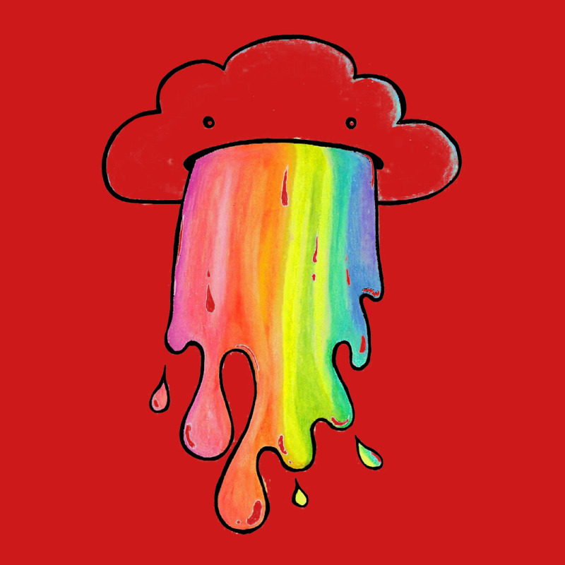 Cloud Overlay Rainbow Baseball Cap by lindumawardi | Artistshot