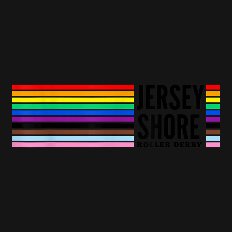 Jersey Shore Roller Derby Pride T Shirt Mesh Cap | Artistshot