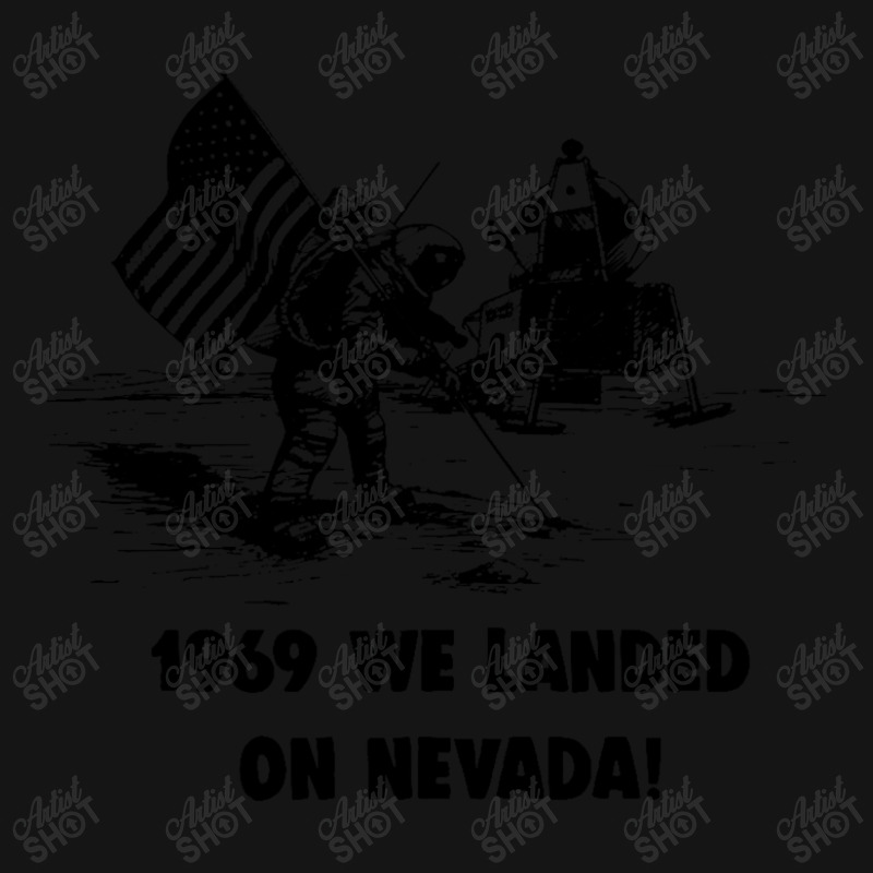 1969 We Landed On Nevada Mesh cap by anneevans358 | Artistshot