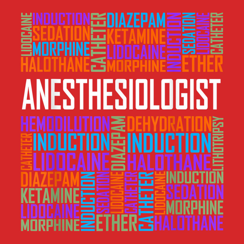 Anesthesiologist Words Gift Anesthesia Doctor Gifts T Shirt Trucker Cap | Artistshot