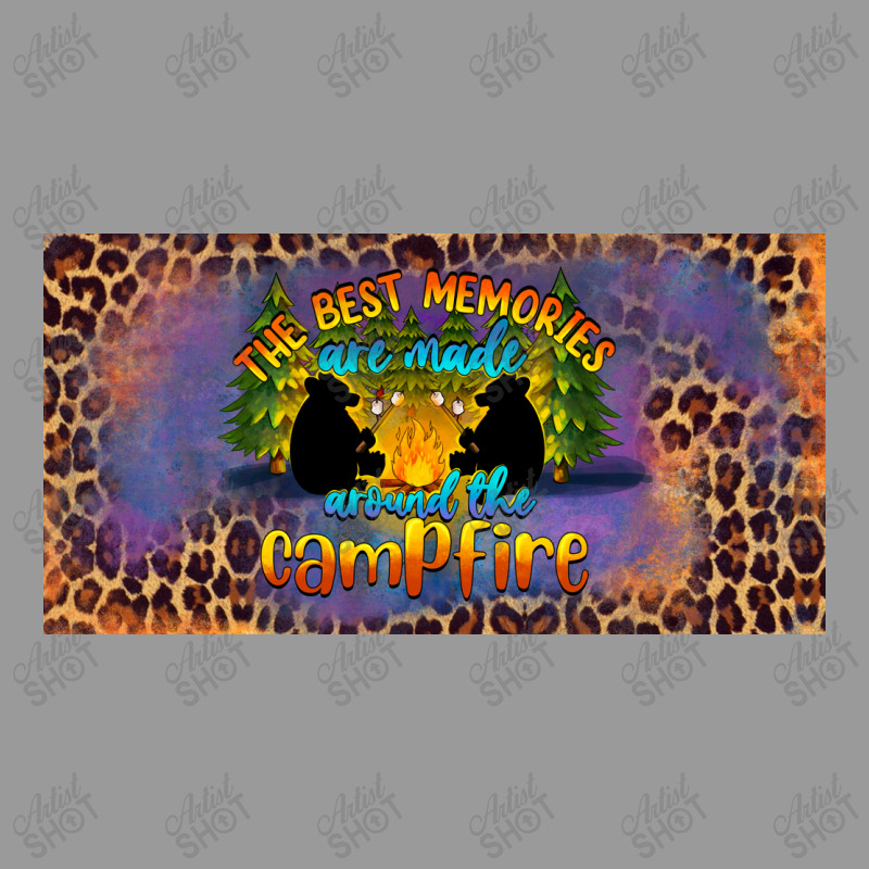 The Best Memories Are Made Around The Campfire Camping License Plate License Plate | Artistshot