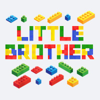 Master Builder Little Brother Blocks Boys Brick Builder T Shirt Trucker Cap | Artistshot