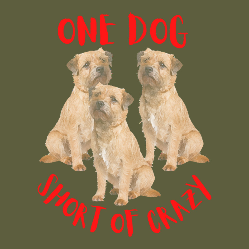 One Dog Short Of Crazy T  Shirtone Dog Short Of Crazy T  Shirt (5) Camo Snapback | Artistshot