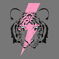 Tiger And Hot Pink Lightning Bolt T Shirt Camo Snapback | Artistshot