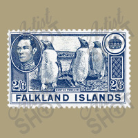 Vintage Falkland Islands Postage Stamp Design Flat Bill Snapback Cap | Artistshot