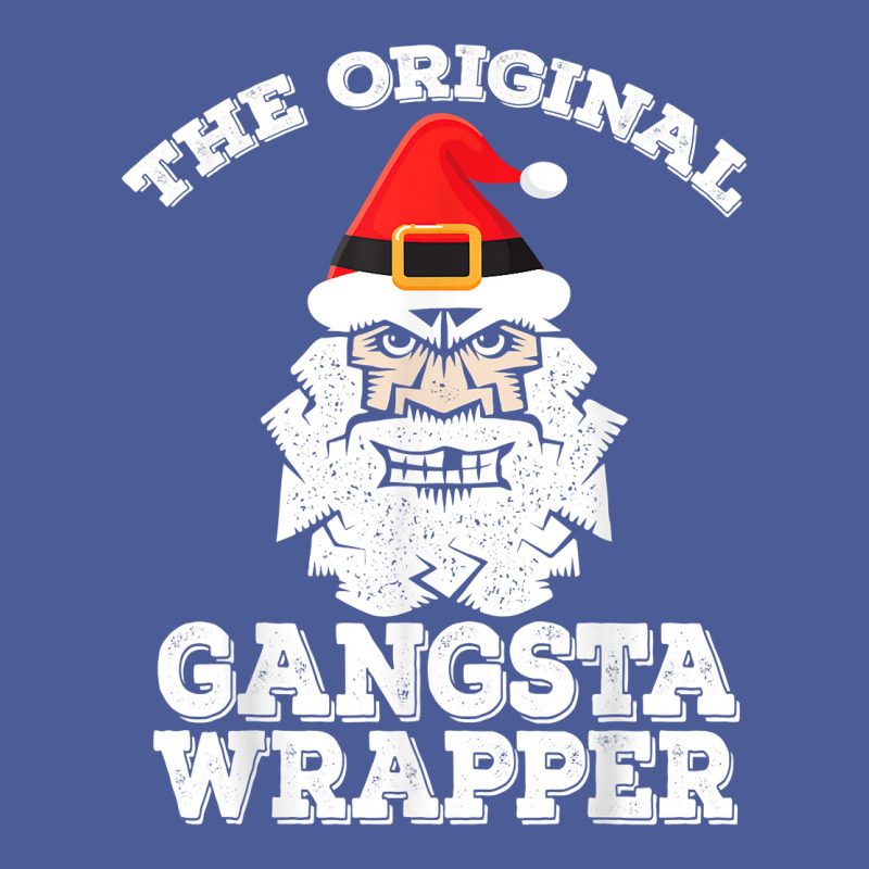 The Original Gangsta Wrapper Shirt Funny Rapper Santa Claus T Shirt Flat Bill Snapback Cap | Artistshot