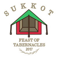 Feast Of Tabernacles Sukkot 2017 Camping Hebrew Messianic T Shirt Cub Paper Bag - 8 X 4 1/2 X 10 1/4 | Artistshot