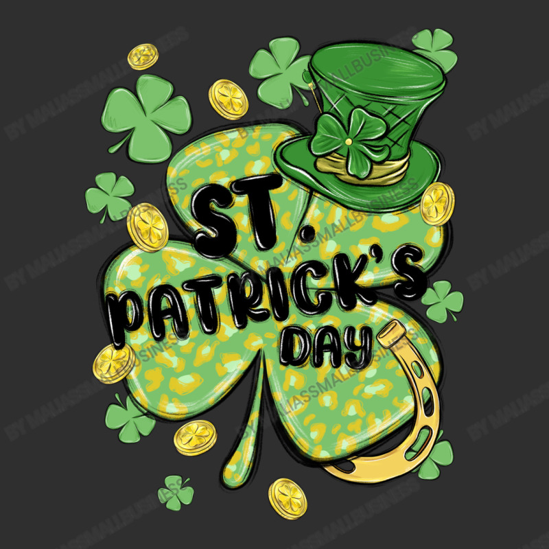 St. Patrick's Day Shamrock Oval Leatherette Patch | Artistshot