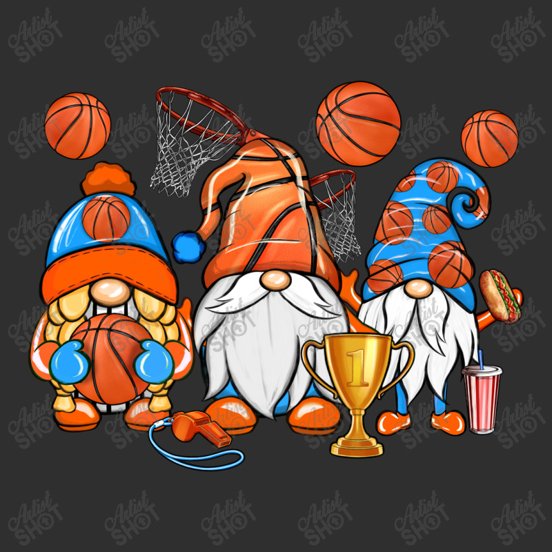 Basketball  Gnomes Neo Western Round Leatherette Patch | Artistshot