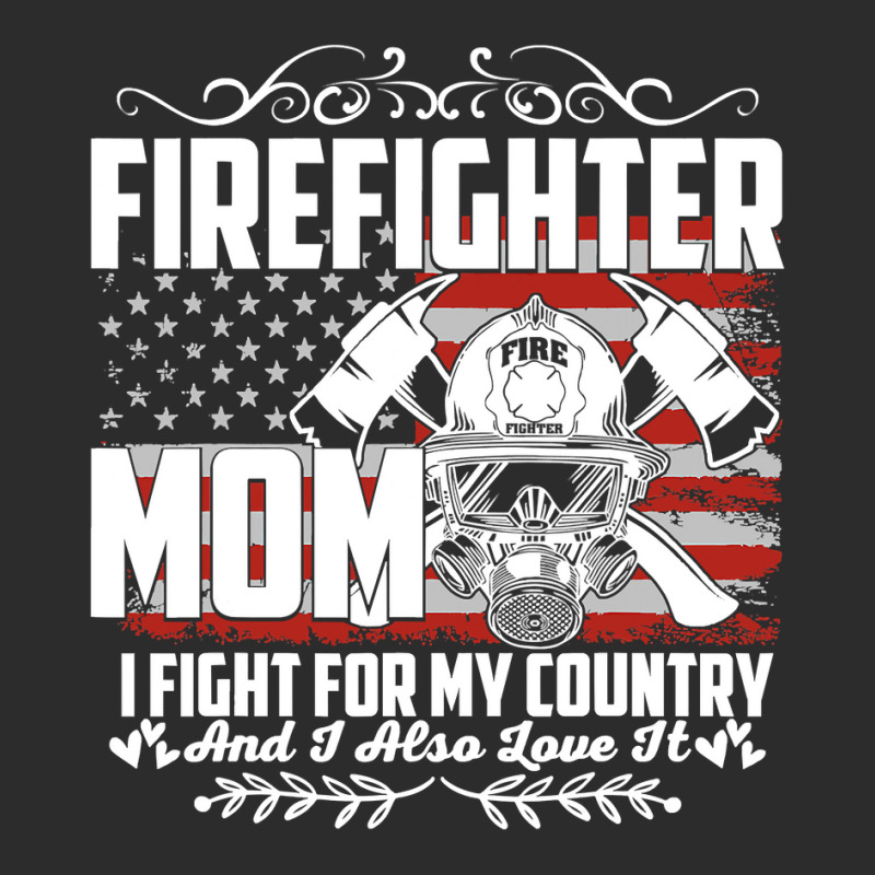 Firefighter Fireman Mom I Fight For My Country American Us Flag 24 Fir Baseball Cap by circularflap | Artistshot