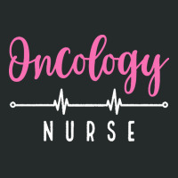 Oncology Nurse T  Shirt Oncology Nurse   Font Contrast Design T  Shirt Women's Triblend Scoop T-shirt | Artistshot