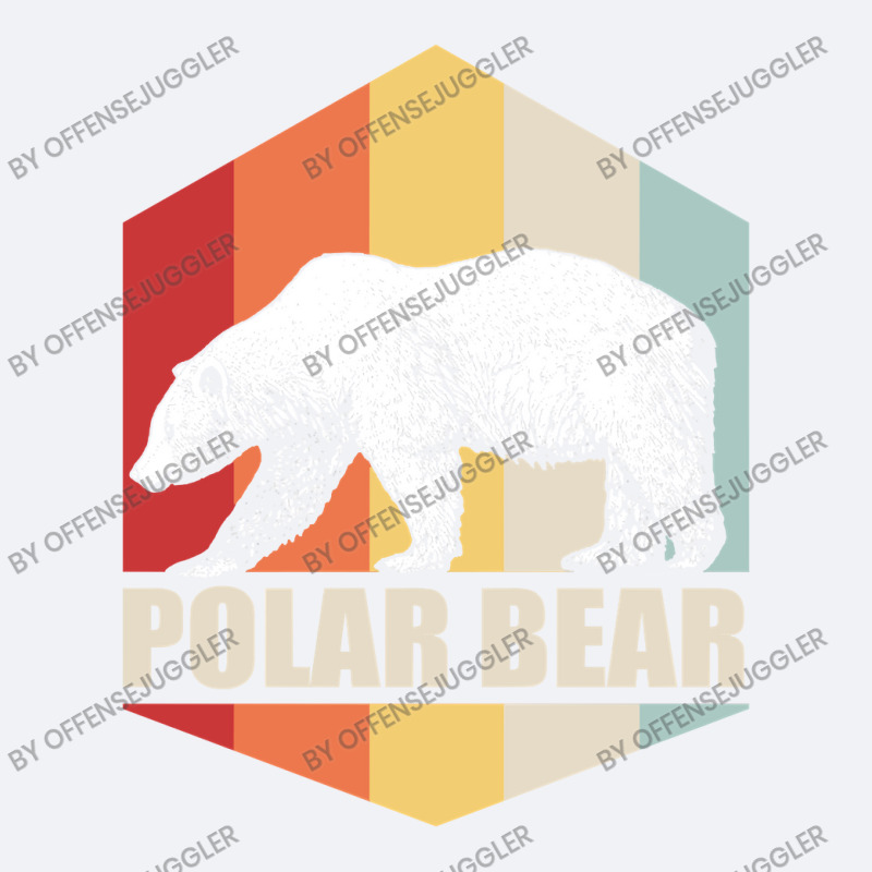 Bear Polar Bear Retro Colorful Sunset White Bears 510 Forest Trucker Cap by offensejuggler | Artistshot