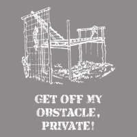 Get Off My Obstacle, Private! T Shirt Flat Bill Snapback Cap | Artistshot