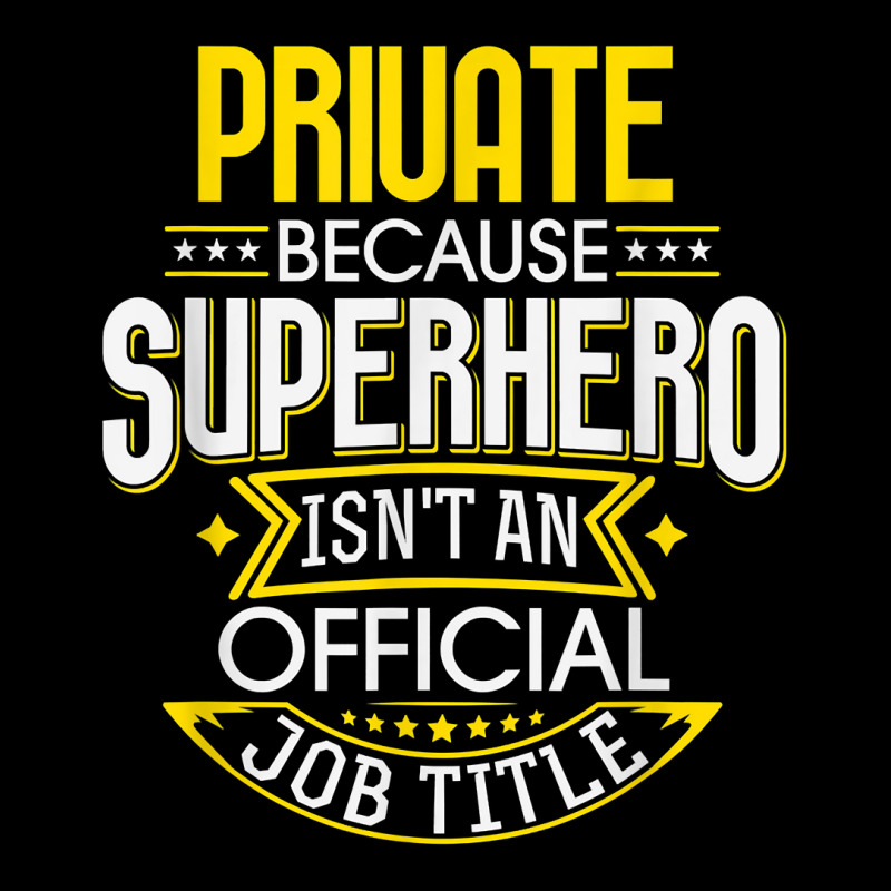 Private Idea Funny Superhero Job   Private T Shirt Flat Bill Snapback Cap by MoczoTenleigh | Artistshot