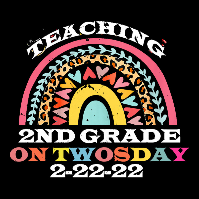 Great Vintage Second Grade On Twosday T  Shirtfunny Vintage Teaching 2 Pocket T-shirt | Artistshot