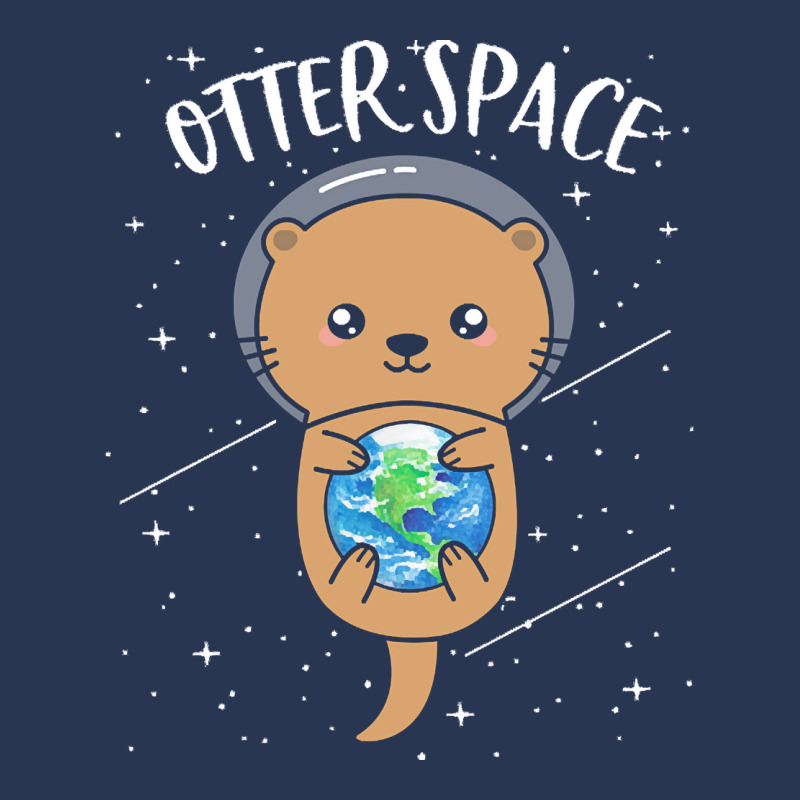 Otter Space T  Shirt Otter Space Cute Funny Sea Otter Astronaut Milky Men Denim Jacket by abigale00240 | Artistshot