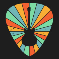 Guitar Pick T  Shirt Guitar Pick Electric Guitar Retro Theme T  Shirt Classic T-shirt | Artistshot