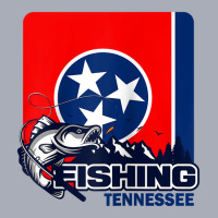 Flag Of Tennessee   Fishing In Tennessee Raglan Baseball Tee Tank Dress | Artistshot