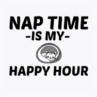 Kitten Nap Time Happy Hour T-shirt | Artistshot