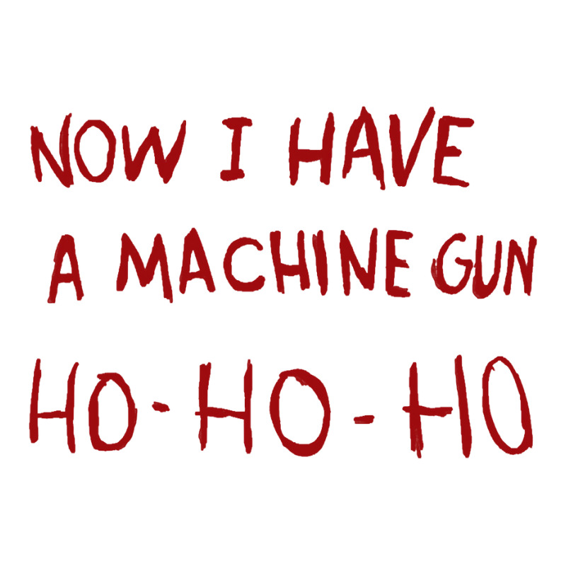 Now I Have A Machine Gun Ho Ho Ho Sweatshirt Vogue Paper Bag - 16 X 6 X 12 | Artistshot