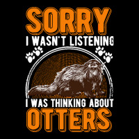 Otter T  Shirt Sorry I Wasn't Listening Was Thinking About Otter T  Sh Men's 3/4 Sleeve Pajama Set | Artistshot