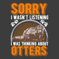 Otter T  Shirt Sorry I Wasn't Listening Was Thinking About Otter T  Sh Men's Polo Shirt | Artistshot