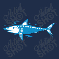 Thunderbolt Blue Shark Illustration Baseball Cap | Artistshot