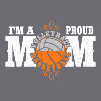 I'm A Proud Basketball Volleyball Mom   Combined Sports T Shirt Mesh Cap | Artistshot