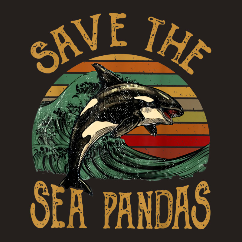 Rescue Killer Whale Orcas Save The Sea Pandas Marine Biology Tank Top by LemonJack | Artistshot