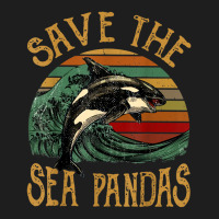 Rescue Killer Whale Orcas Save The Sea Pandas Marine Biology Classic T-shirt | Artistshot