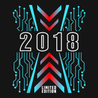 Birthday Year 2018 Limited Edition Gaming Gift Nerd Computer T Shirt Mesh Cap | Artistshot