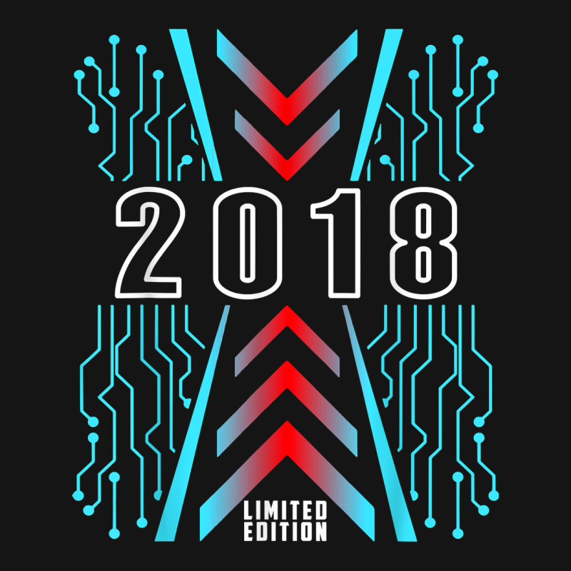 Birthday Year 2018 Limited Edition Gaming Gift Nerd Computer T Shirt Mesh cap by ReagerAero | Artistshot